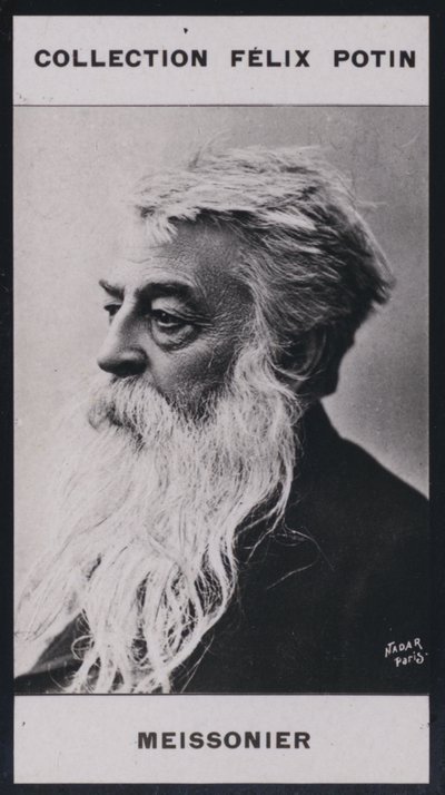 إرنست ميسونير (1815-1891) (صورة بالأبيض والأسود) بواسطة المصور الأوروبي