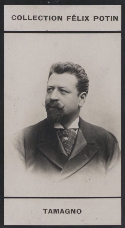 Francesco Tamagno (1850) (b/w photo) بواسطة المصور الأوروبي