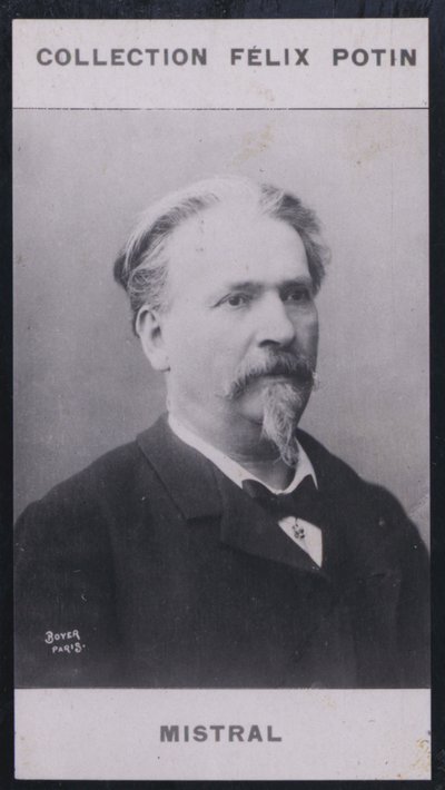 Frederic Mistral (1830) (b/w photo) بواسطة المصور الأوروبي