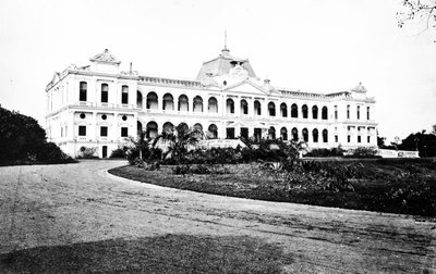 مقر الحكومة ، سايغون ، 1870s بواسطة المصور الأوروبي