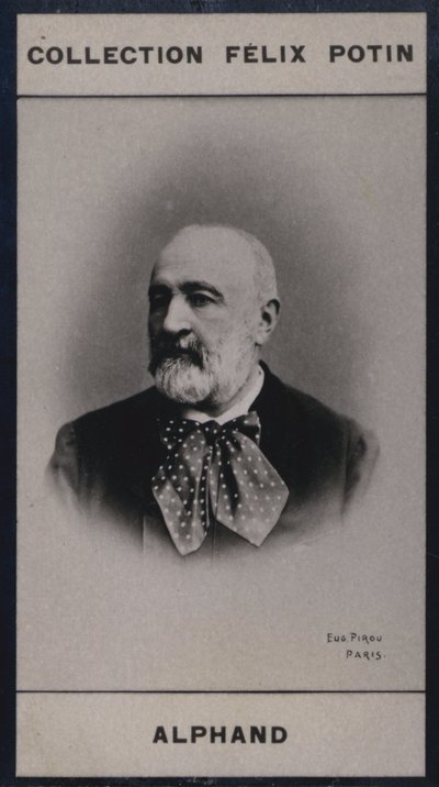Jean-Charles-Adolphe Alphand (1817-1891) (b/w photo) بواسطة المصور الأوروبي