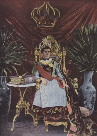 La Reine Ranavalona King III بواسطة المصور الأوروبي