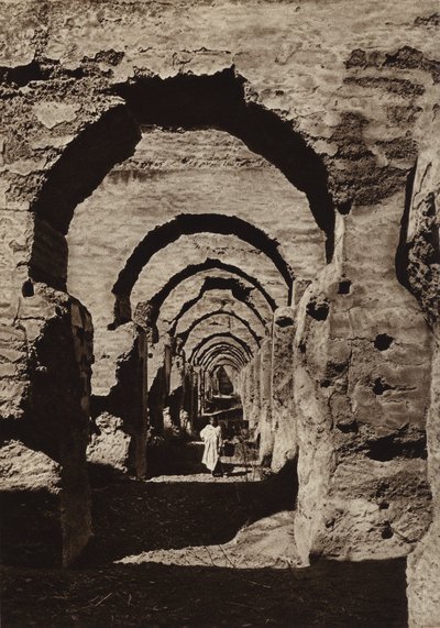 Meknes, Ruins of the "Haras" (b/w photo) بواسطة المصور الأوروبي