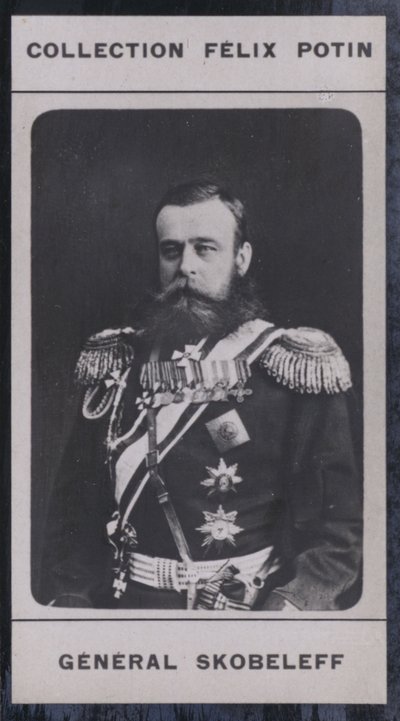Michael-Dimitrievitch Skobeleff (1843-1882) (b/w photo) بواسطة المصور الأوروبي