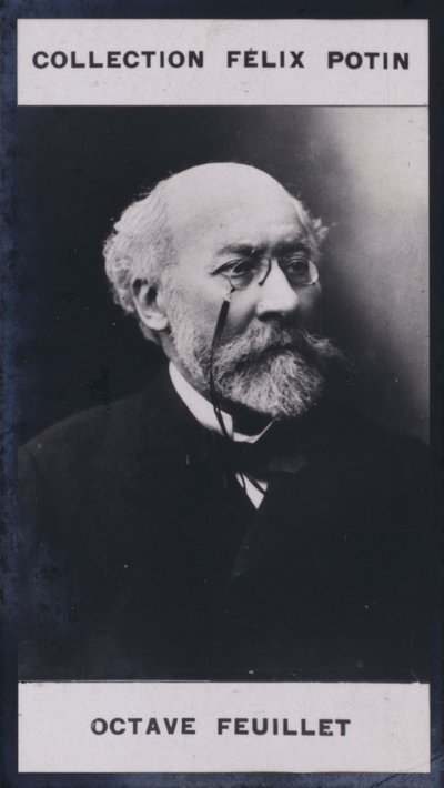 Octave Feuillet (1821-1890) (b/w photo) بواسطة المصور الأوروبي