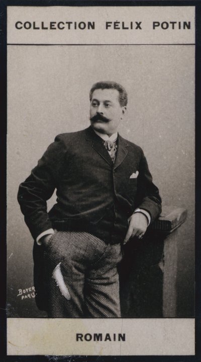 رومان (1858) (صورة بالأبيض والأسود) بواسطة المصور الأوروبي