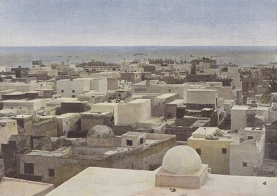 منظر لمدينة صفاقس بواسطة المصور الأوروبي