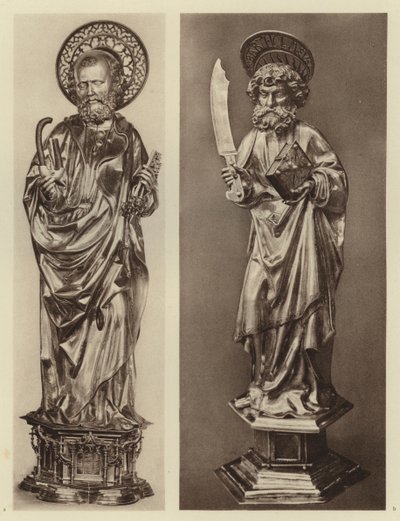 Wohrd بالقرب من Nurnberg ، St Bartholomaus ؛ آخن ، سانت بيتروس (صورة b / w) بواسطة المصور الأوروبي