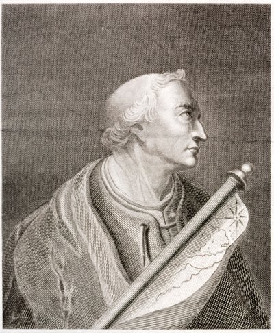 Amerigo Vespucci ، ملاح ومستكشف إيطالي (نقش) بواسطة المدرسة الأوروبية