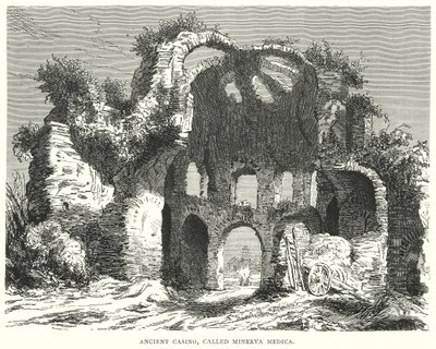 كازينو قديم، يسمى مينيرفا ميديكا (نقش) بواسطة المدرسة الأوروبية