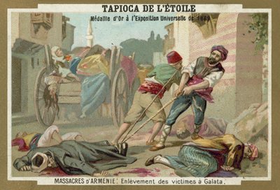 المذابح الأرمنية ، 1894-1896 بواسطة المدرسة الأوروبية