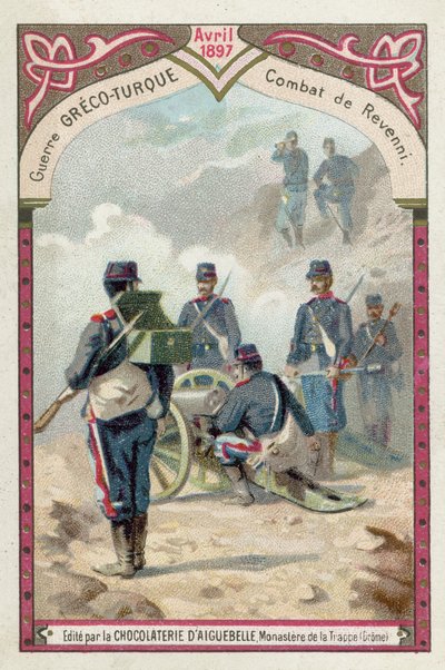 معركة Revenni ، الحرب اليونانية التركية ، أبريل 1897 بواسطة European School