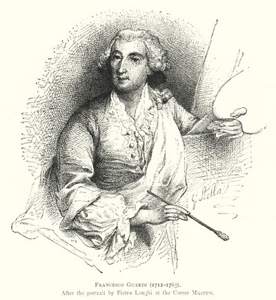 Francesco Guardi بواسطة المدرسة الأوروبية
