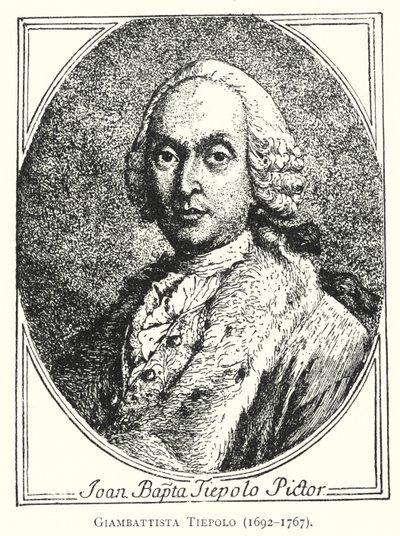 Giambattista Tiepolo بواسطة المدرسة الأوروبية
