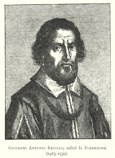 Giovanni Antonio Regillo, called Il Pordenone بواسطة المدرسة الأوروبية
