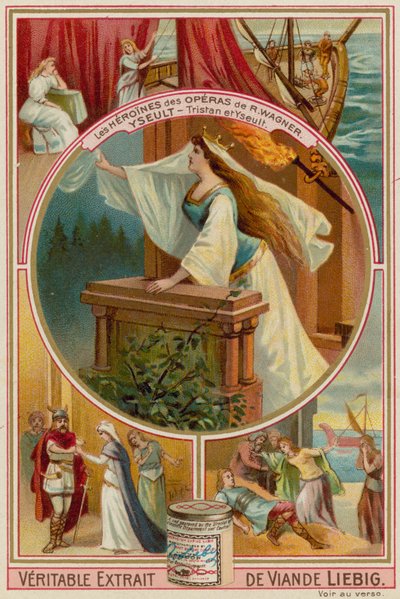 Isolde (تريستان و Isolde) بواسطة المدرسة الأوروبية