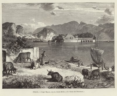 إيطاليا - بحيرة ماجوري ، مع Isola Bella و Isola dei Pescatori بواسطة European School