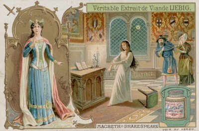 ليدي ماكبث (كروموليثو) بواسطة المدرسة الأوروبية