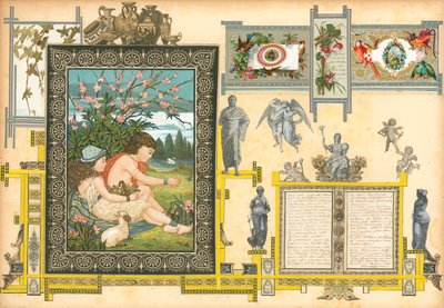 صفحة من المجلد الثاني من ساملسوريوم (مادة مطبوعة) بواسطة المدرسة الأوروبية