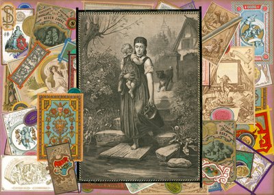 صفحة من المجلد الرابع من ساملسوريوم (مادة مطبوعة) بواسطة المدرسة الأوروبية