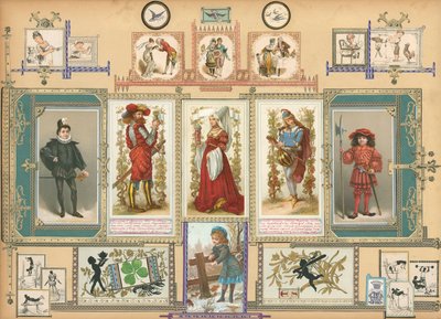 صفحة من المجلد التاسع من ساملسوريوم (مواد مطبوعة) بواسطة المدرسة الأوروبية