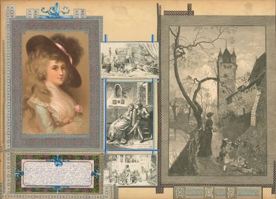 صفحة من المجلد التاسع من ساملسوريوم (مواد مطبوعة) بواسطة المدرسة الأوروبية