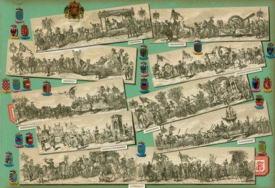 صفحة من المجلد الثامن من ساملسوريوم (مادة مطبوعة) بواسطة المدرسة الأوروبية