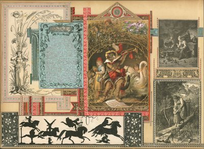 صفحة من المجلد السادس من ساملسوريوم (مادة مطبوعة) بواسطة المدرسة الأوروبية