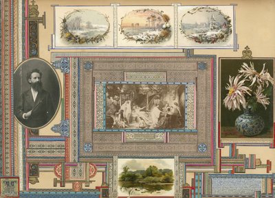 صفحة من المجلد السادس من ساملسوريوم (مادة مطبوعة) بواسطة المدرسة الأوروبية