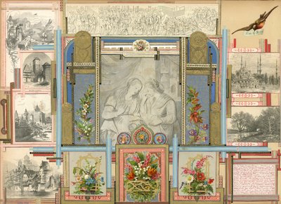 صفحة من المجلد السادس من ساملسوريوم (مادة مطبوعة) بواسطة المدرسة الأوروبية