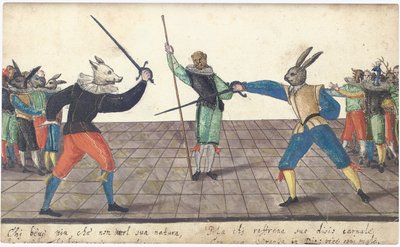 صفحة من ألبوم Amicorum of Julius Pflug بواسطة المدرسة الأوروبية