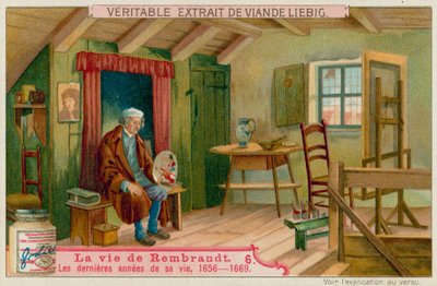 Rembrandts السنوات الأخيرة بواسطة المدرسة الأوروبية