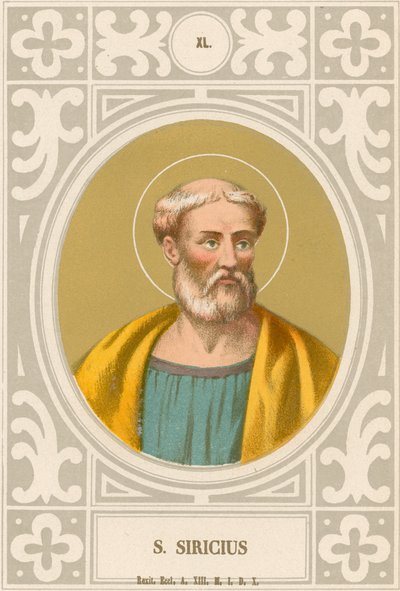 S Siricius بواسطة المدرسة الأوروبية