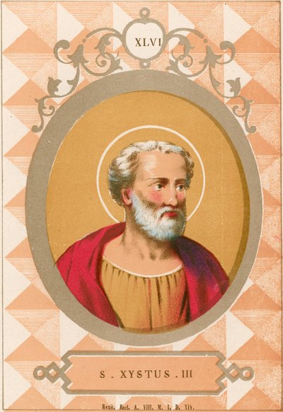 S Xystus III بواسطة المدرسة الأوروبية