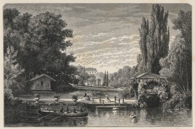 Saint-Gratien, A Mme La Princesse Mathilde (engraving) بواسطة المدرسة الأوروبية