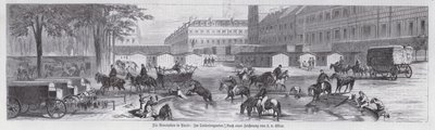 Scene in the Jardin des Tuileries under the Paris Commune بواسطة المدرسة الأوروبية