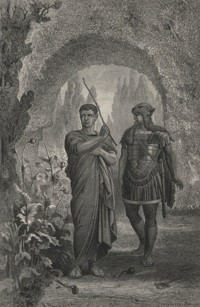 Tarquin The Superb و Envoye De Sextus (نقش) بواسطة المدرسة الأوروبية