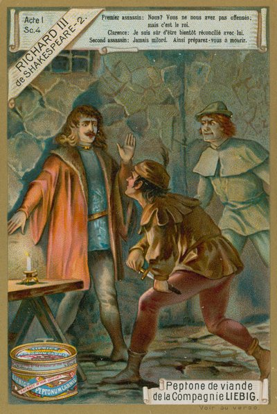 The Duke of Clarence and Assasins، Act I، Scene IV from 