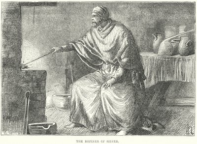 مصفاة الفضة (نقش) بواسطة المدرسة الأوروبية