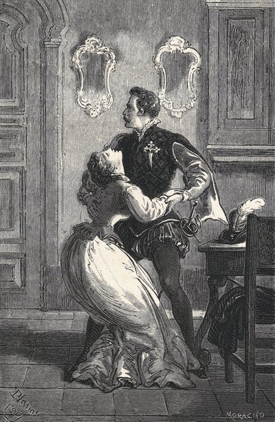 رسم توضيحي لأمير الذكاء ، ميغيل دي سرفانتس سافيدرا (أمير الذكاء ، ميغيل دي سيرفانتس سافيدرا) بواسطة أوزيبيو بلاناس