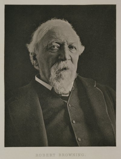 صورة روبرت براوننج (1812-1889) ، ج بواسطة إيفلين مايرز
