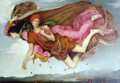 Nuit et sommeil - الليل والنوم ، بقلم دي مورغان ، إيفلين (1855-1919). زيت على قماش بواسطة إيفلين دي مورغان
