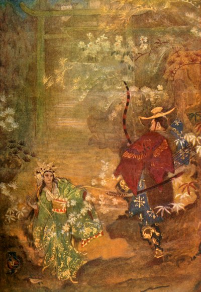 ابنة إله البحر والحوري ، 1912. بواسطة إيفلين بول