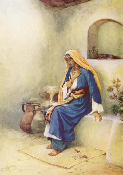 رؤية مريم (ليثو ملون) بواسطة إيفلين ستيوارت هاردي