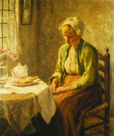 النعمة قبل الوجبة بواسطة إيفرت بيترز