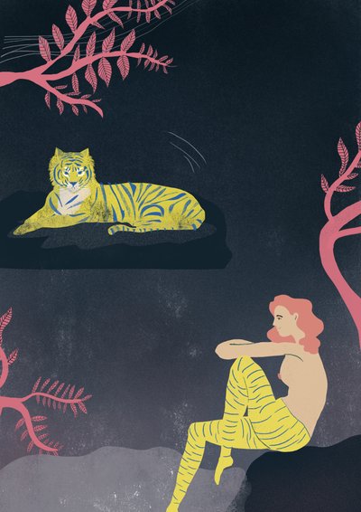 أنا ونمرتي بواسطة Ewelina Skowronska