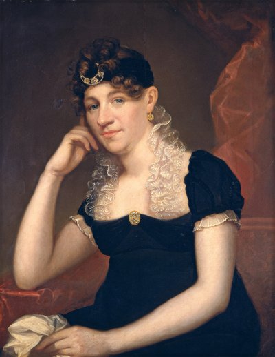 ماريا غانسيفورت ميلفيل السيدة ألان ميلفيل ، ج. 1815. بواسطة عزرا أميس