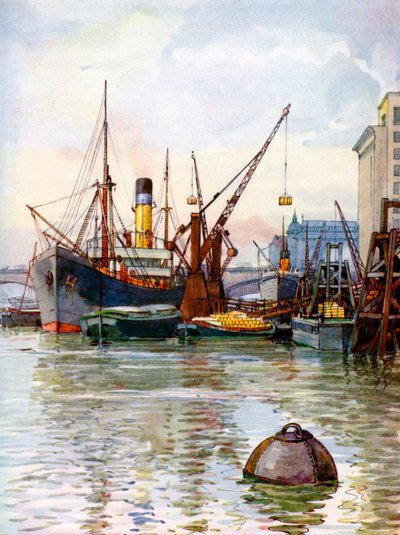 بركة لندن ، 1924-1926 بواسطة FP ديكنسون