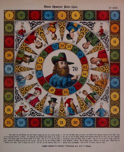 لعبة شوارزر بيتر ، أو بلاك بيتر ، ورقة عريضة نشرها أكرمان ، ويسيمبورغ بواسطة إف سي وينتزل