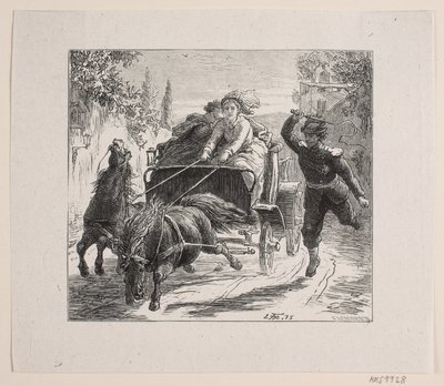 رسم إيضاحي لـ Bjørnstjerne Bjørnson "رسم من إيطاليا" بواسطة لورينز فروليش